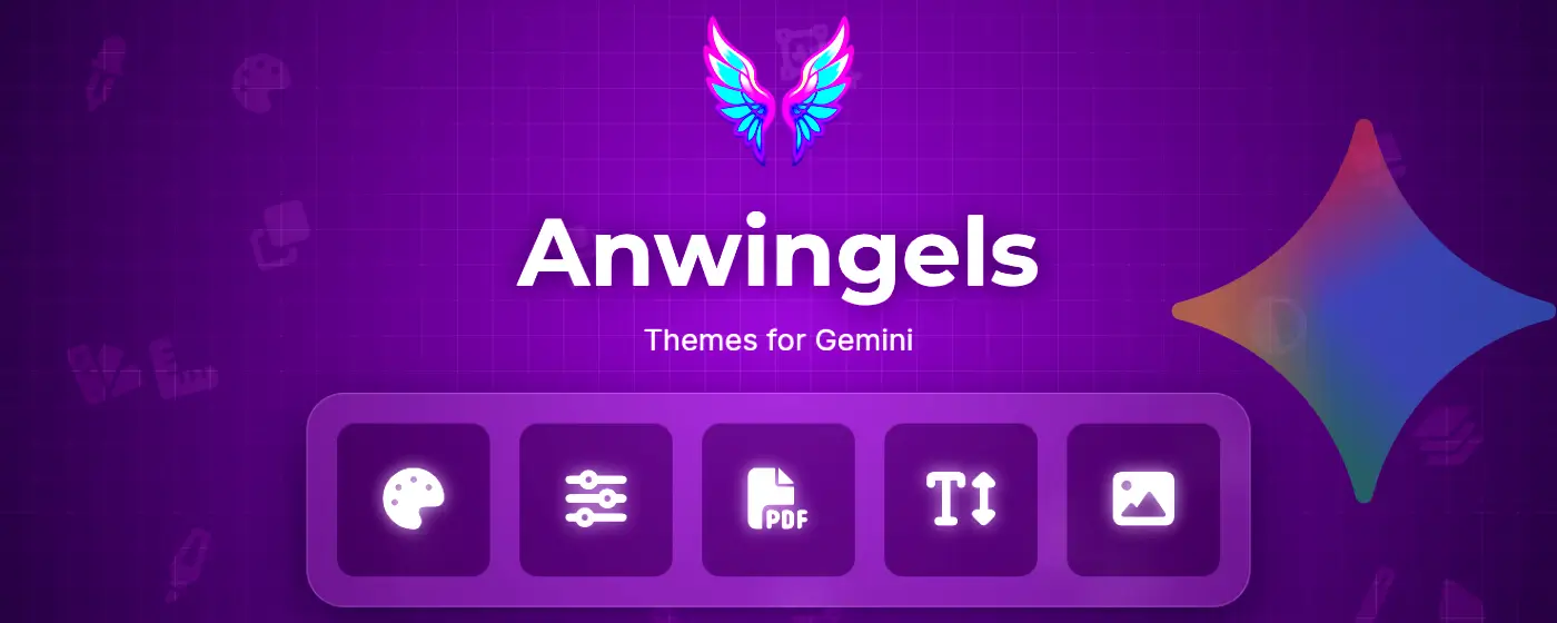 Anwingels Themes for Gemini wide banner
