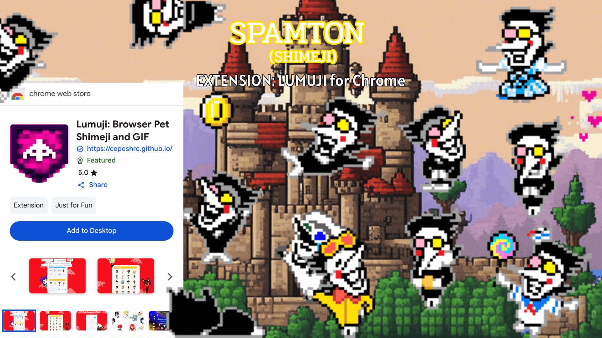 Spamton Character Preview