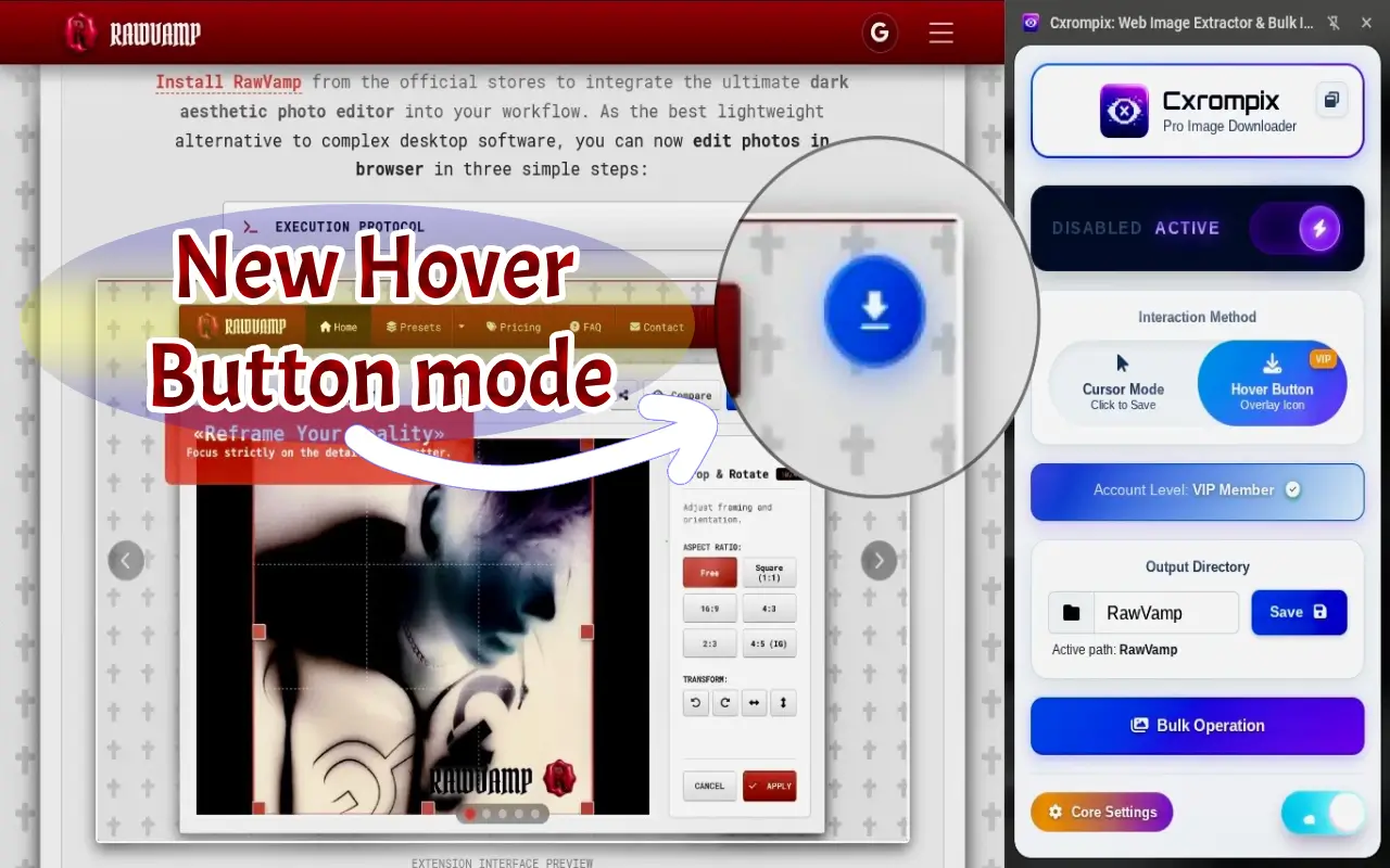 Scrape images from website and extract background images CSS